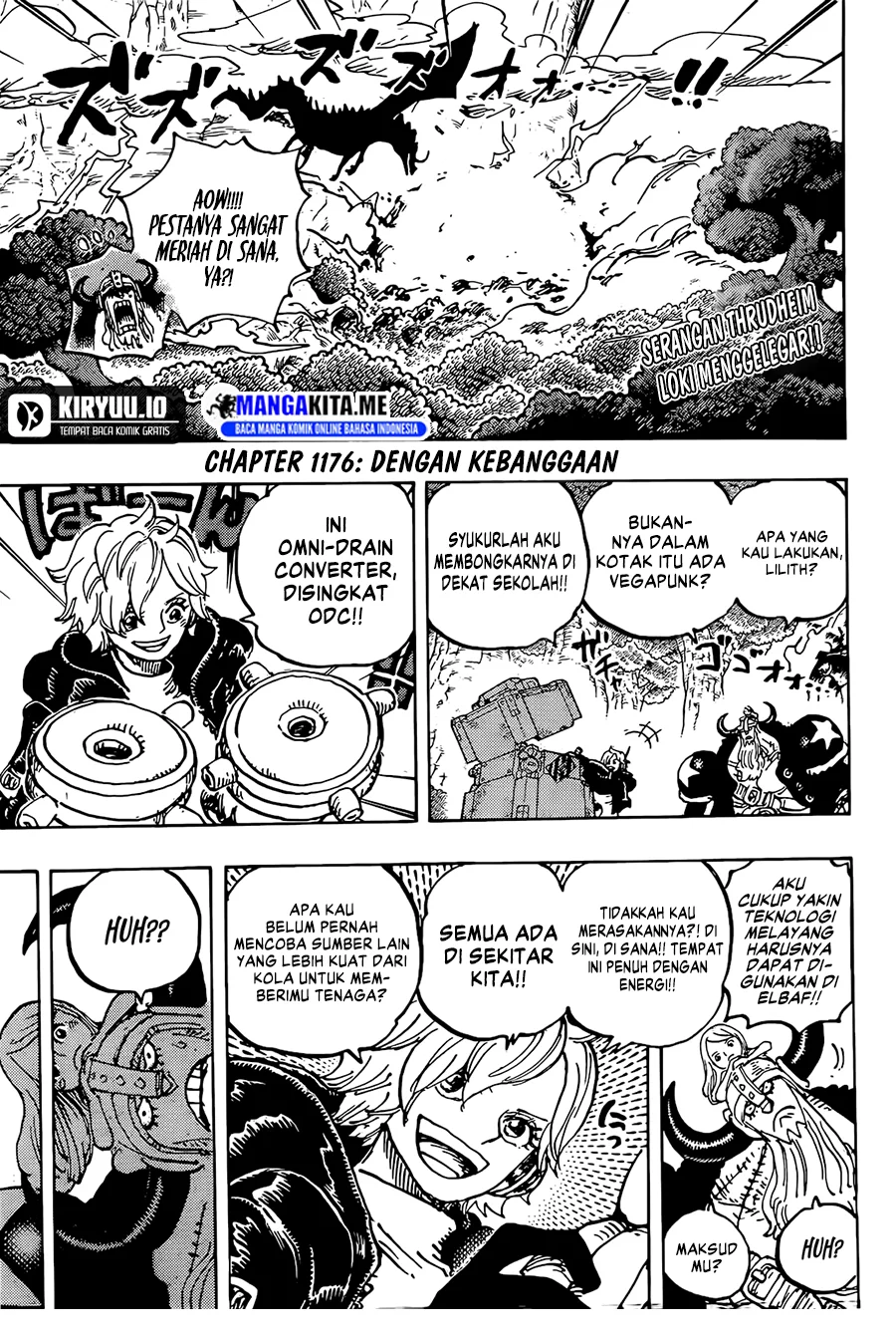 One Piece Chapter 1176 Gambar 4