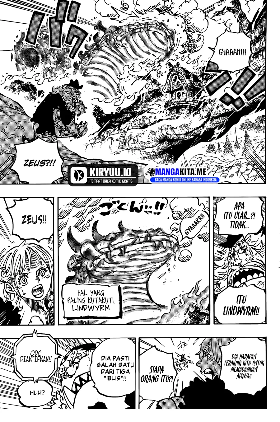 One Piece Chapter 1176 Gambar 8