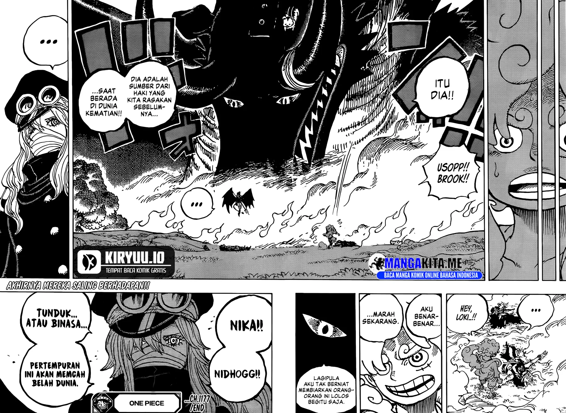 One Piece Chapter 1177 Gambar 17