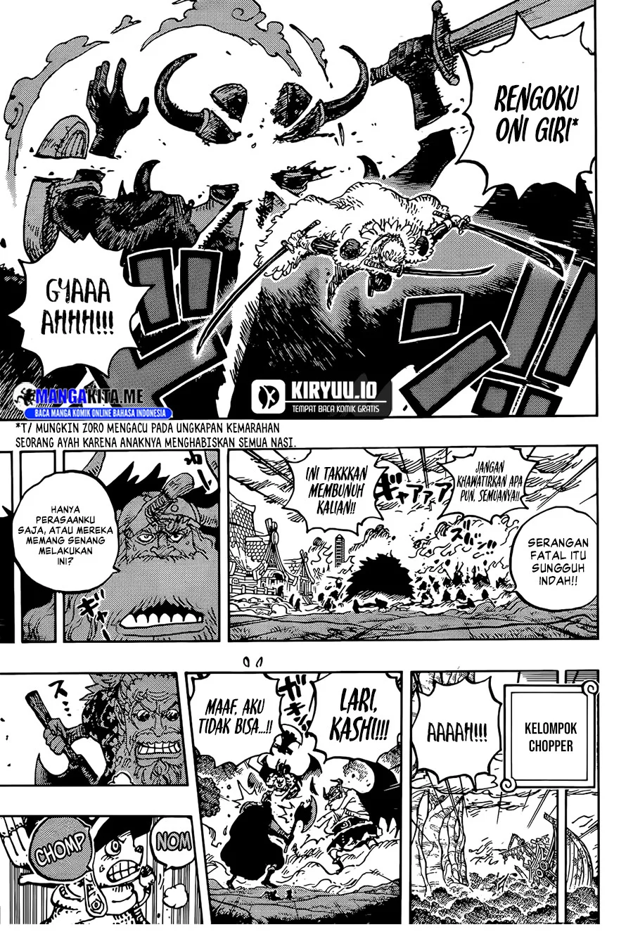 One Piece Chapter 1177 Gambar 8