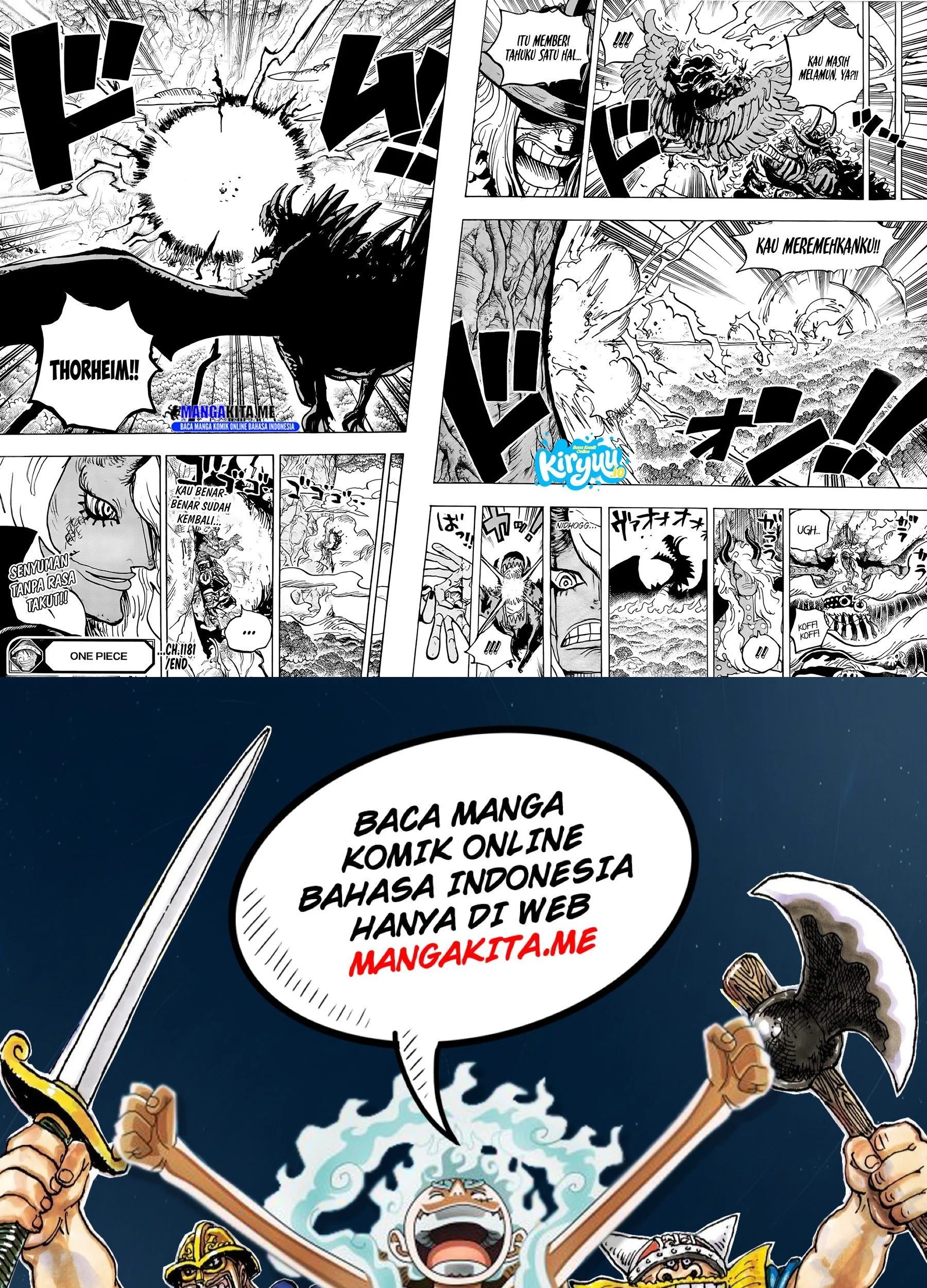 One Piece Chapter 1181 Gambar 13