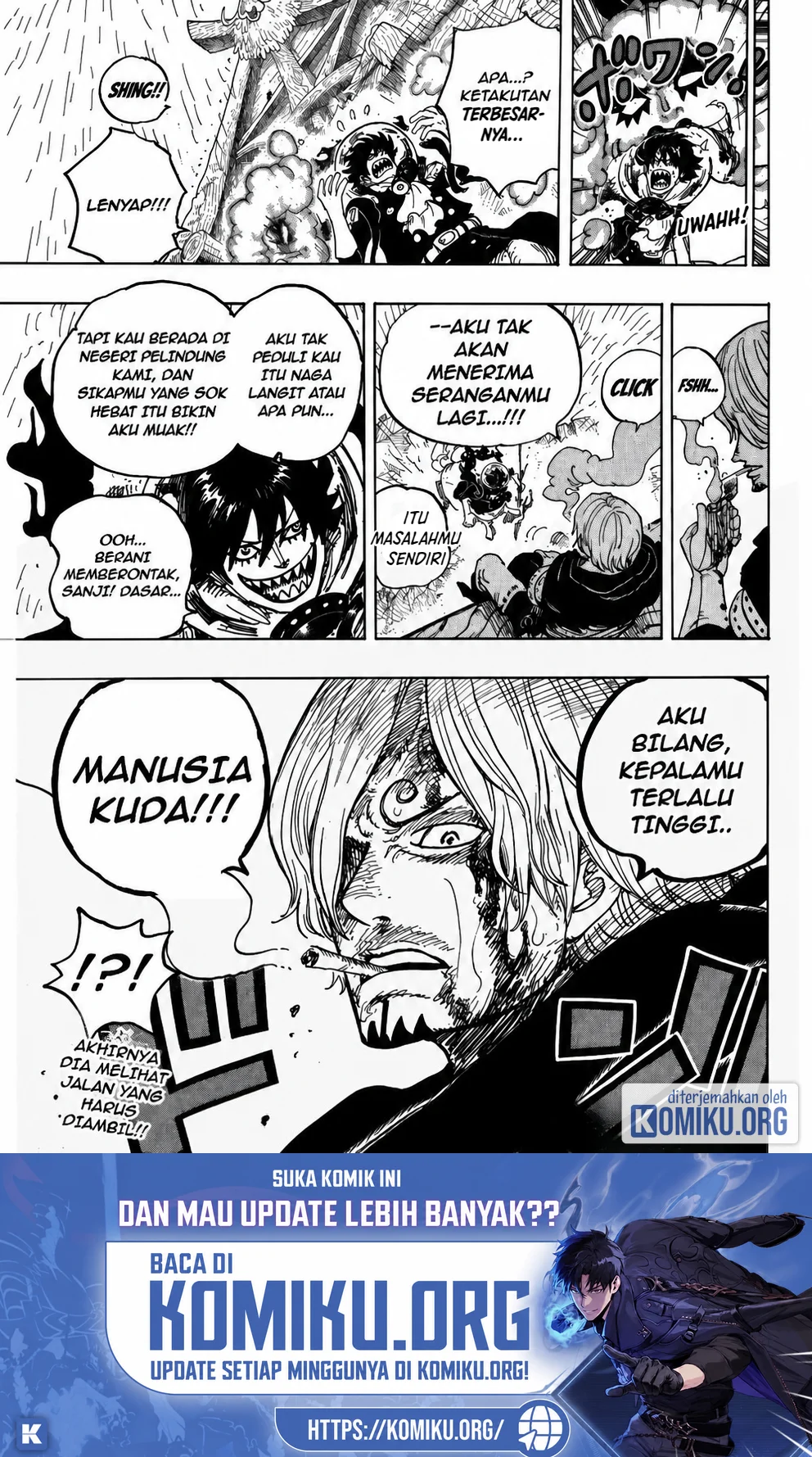 One Piece Chapter 1196 Gambar 16