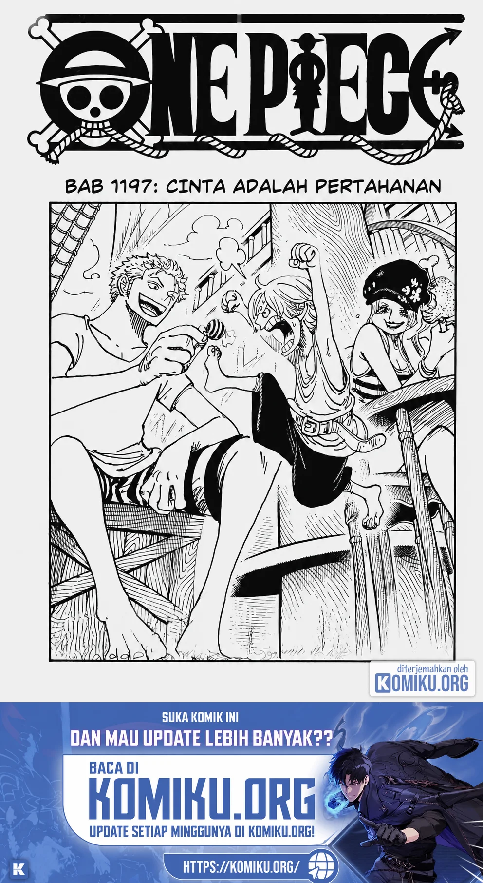 Komik One Piece Chapter 1197 gambar 1