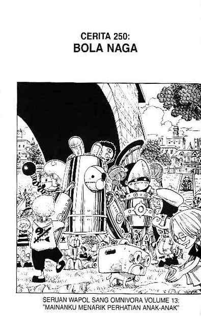 Baca Komik One Piece Chapter 250 Gambar 1