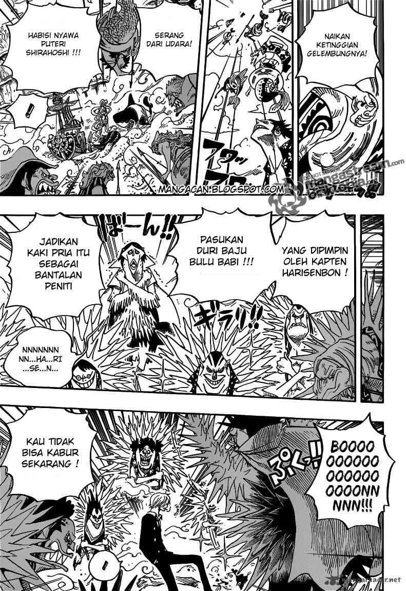 One Piece Chapter 635 Gambar 9