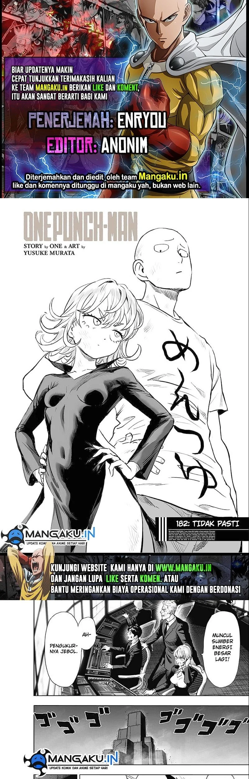 Komik One-Punch Man (ONE) Chapter 182 gambar 1