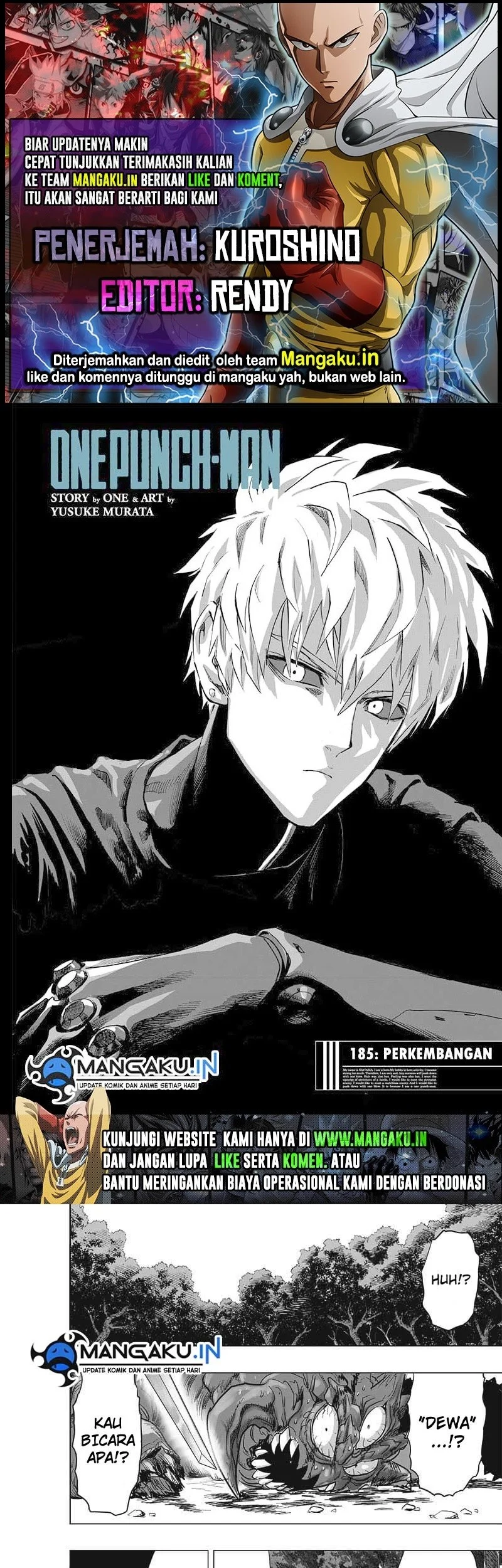Komik One-Punch Man (ONE) Chapter 185 gambar 1