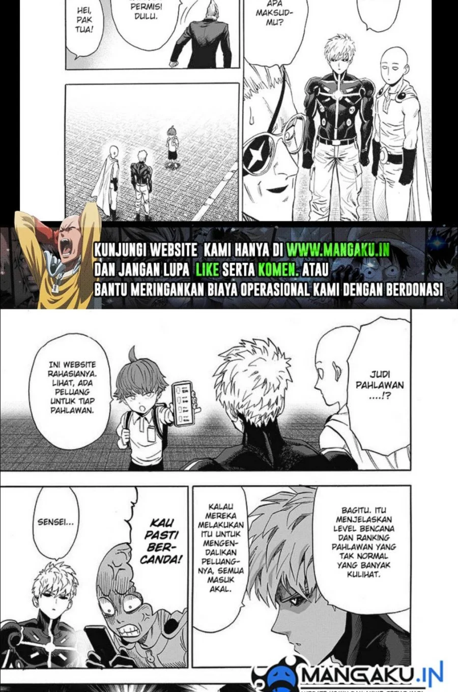 One-Punch Man (ONE) Chapter 187 Gambar 30
