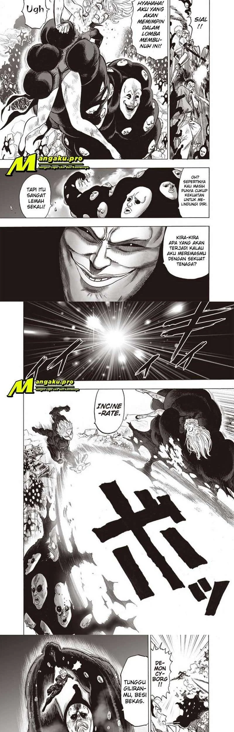One Punch Man Chapter 195 Gambar 7