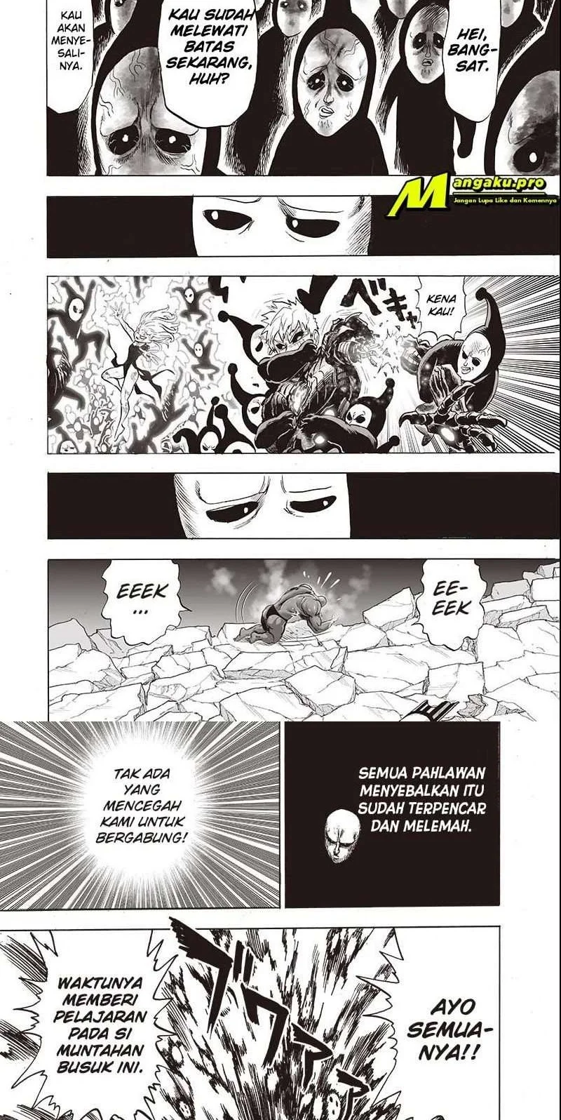 One Punch Man Chapter 196 Gambar 14