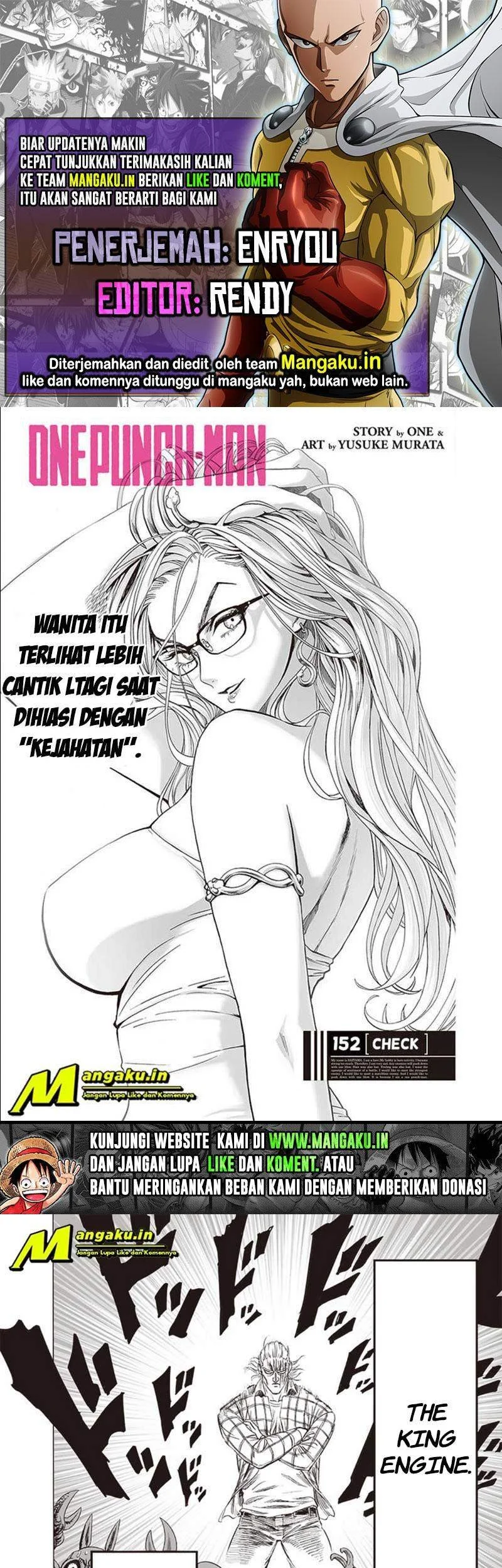 Komik One Punch Man Chapter 200 gambar 1