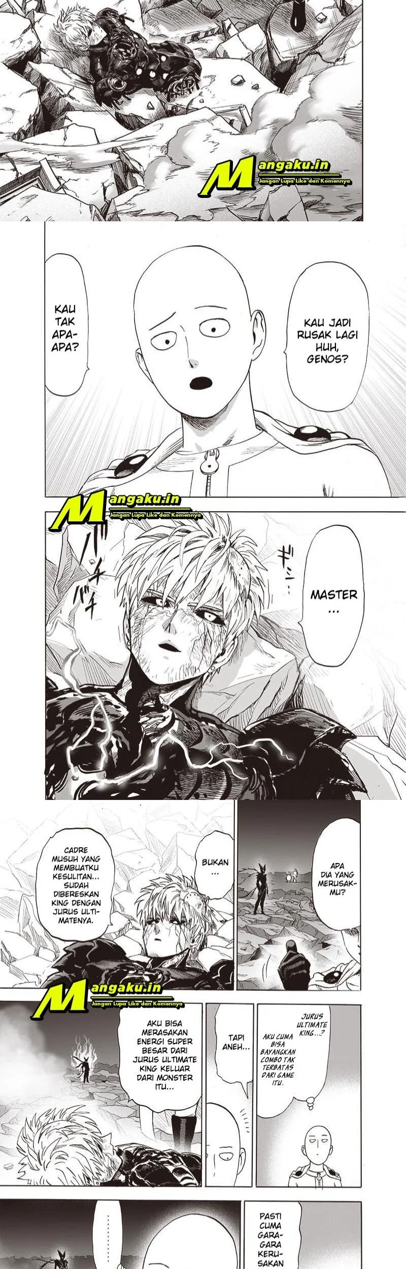 One Punch Man Chapter 203.1 Gambar 5