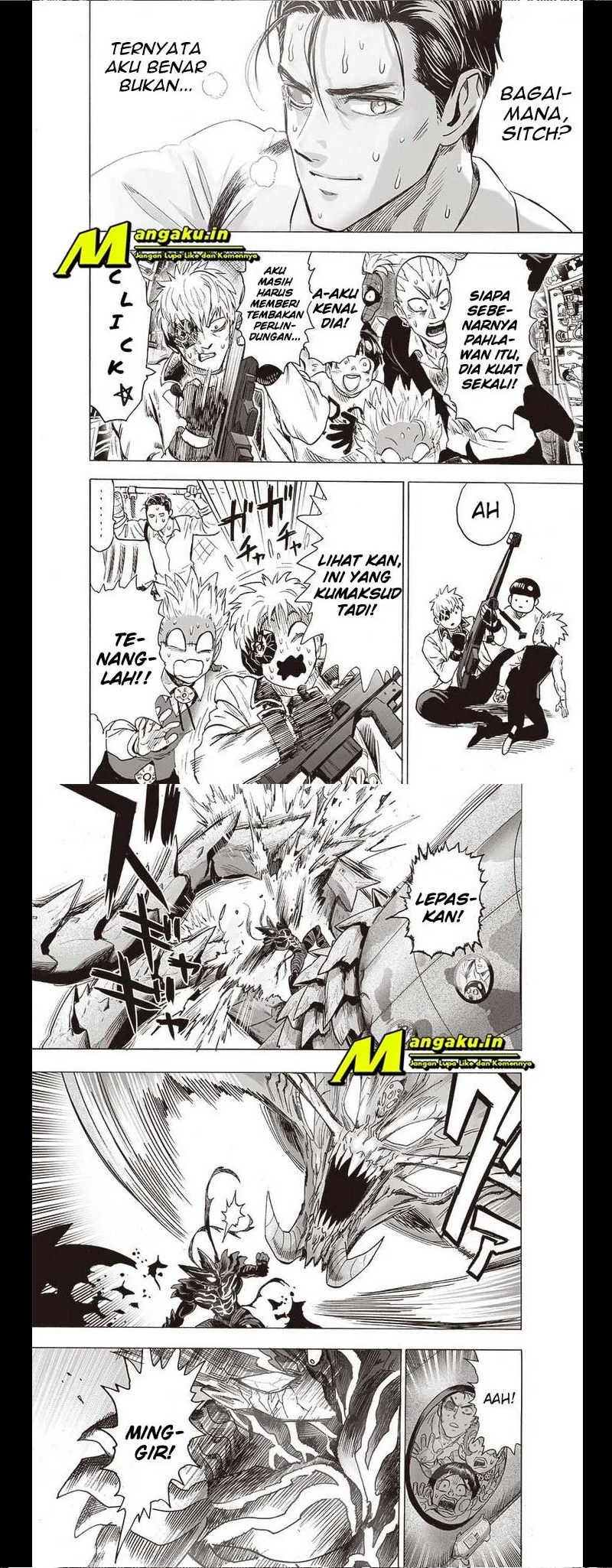 One Punch Man Chapter 206.1 Gambar 15