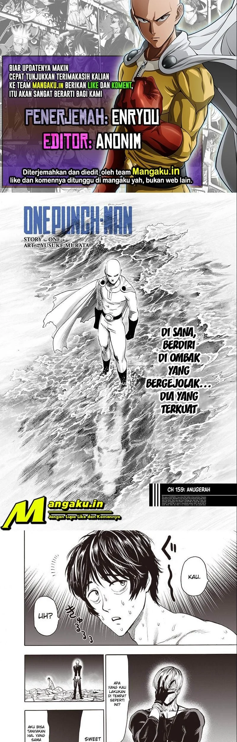 Komik One Punch Man Chapter 207 gambar 1