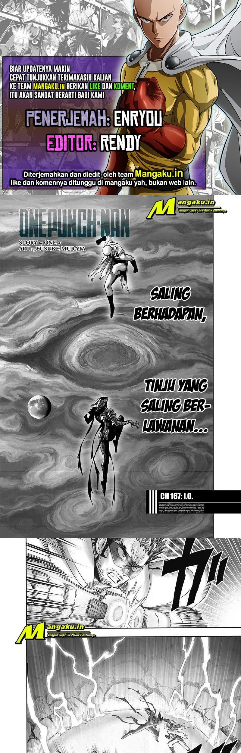Komik One Punch Man Chapter 215.1 gambar 1