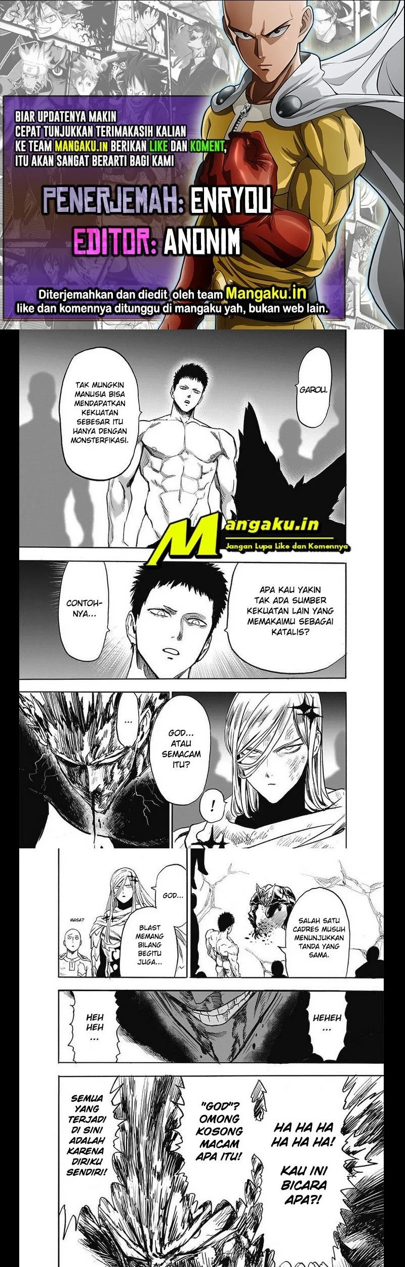 Komik One Punch Man Chapter 217.2 gambar 1