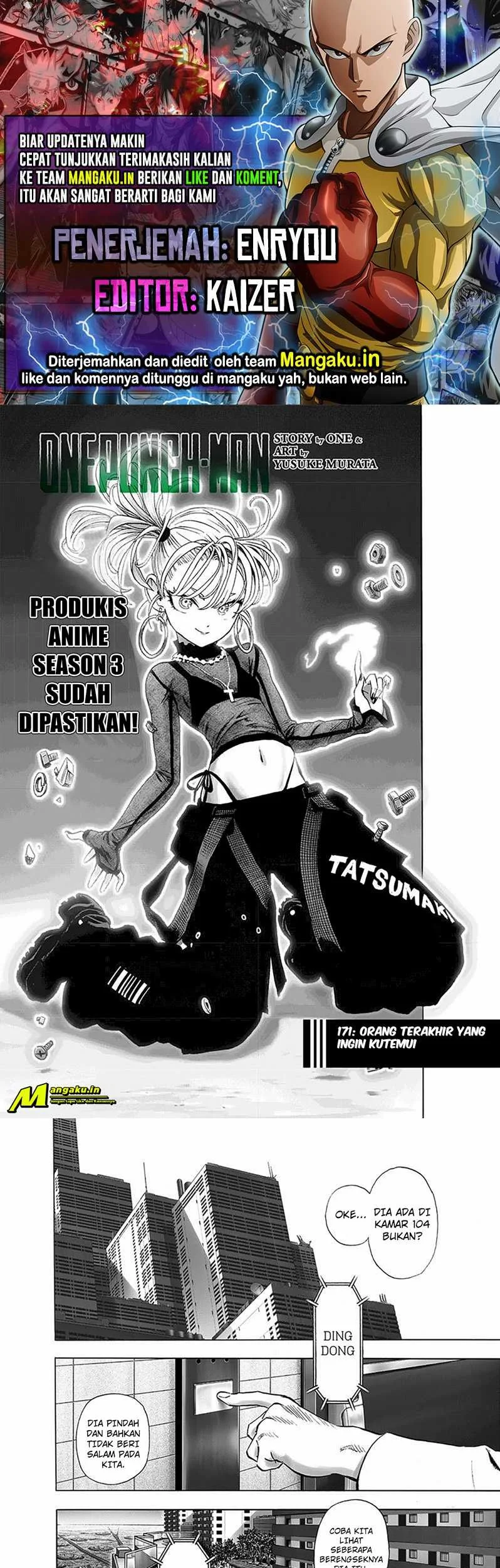 Komik One Punch Man Chapter 219 gambar 1