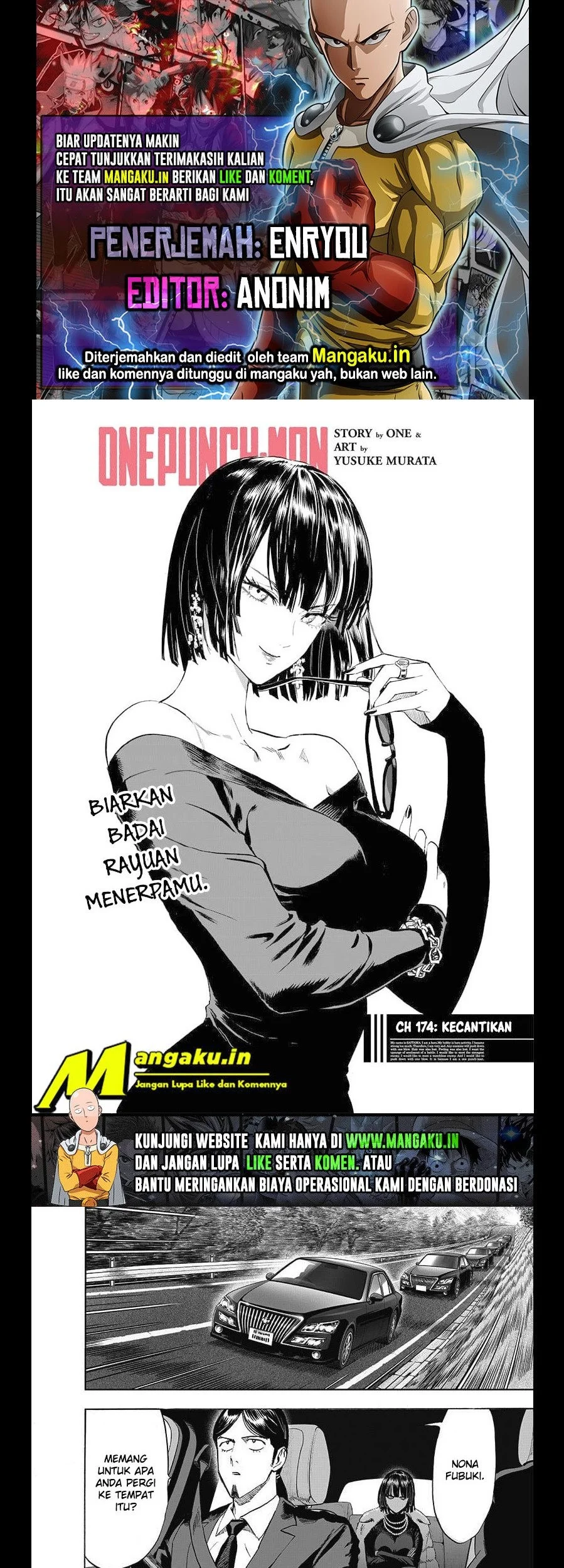 Komik One Punch Man Chapter 222 gambar 1