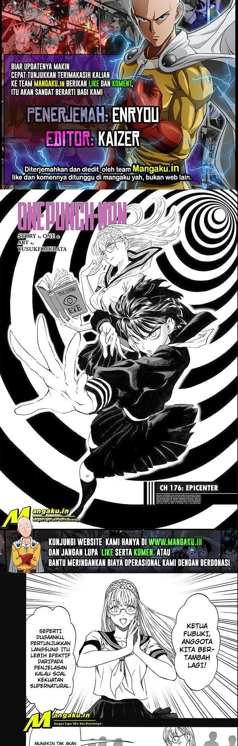 Komik One Punch Man Chapter 224 gambar 1