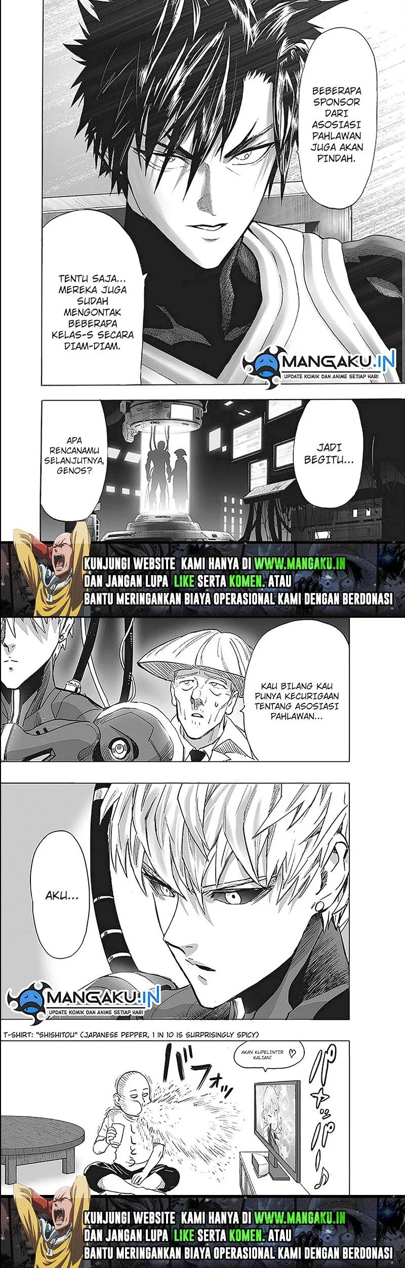 One Punch Man Chapter 232 Gambar 19