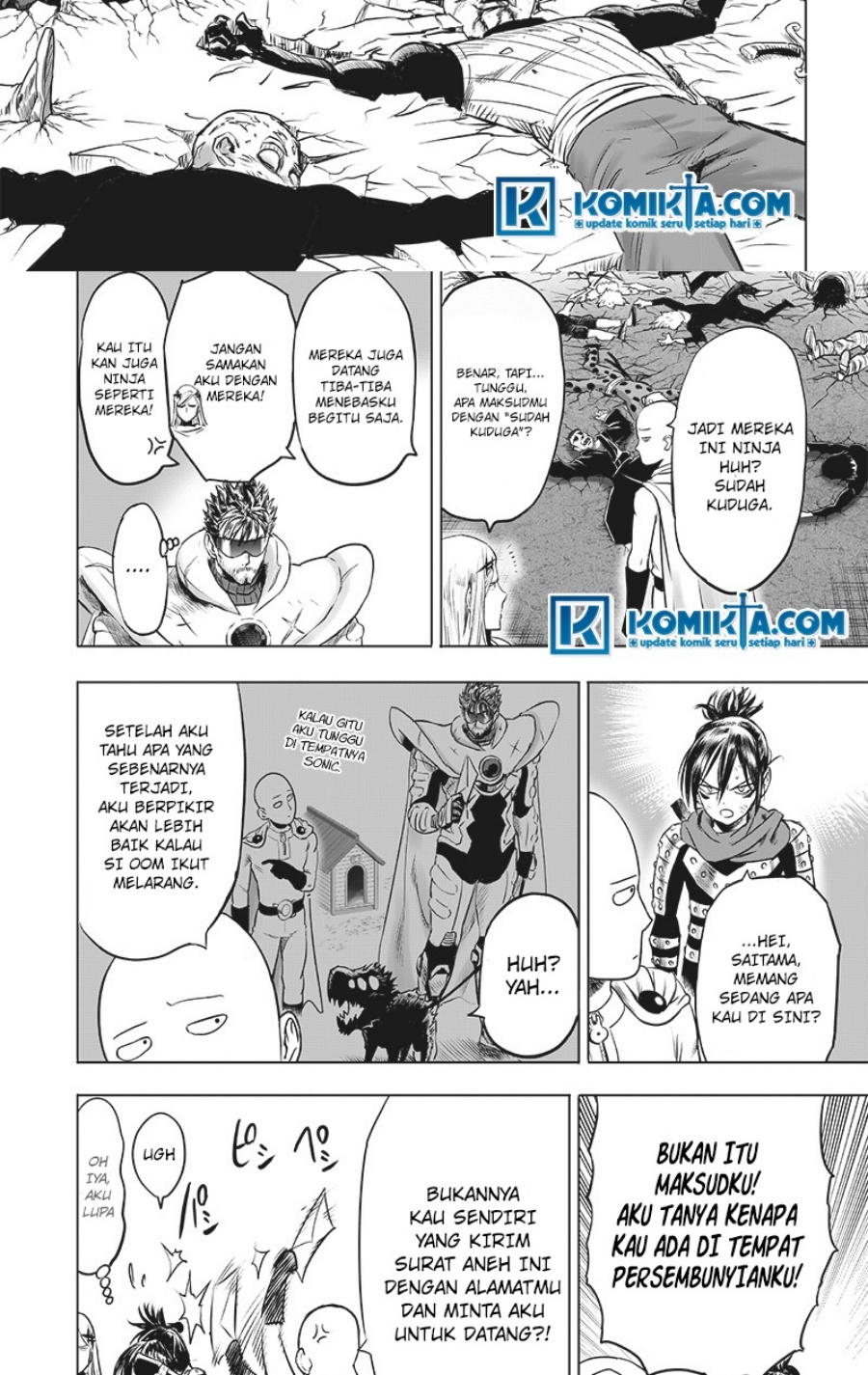 One Punch Man Chapter 261.4 Gambar 10