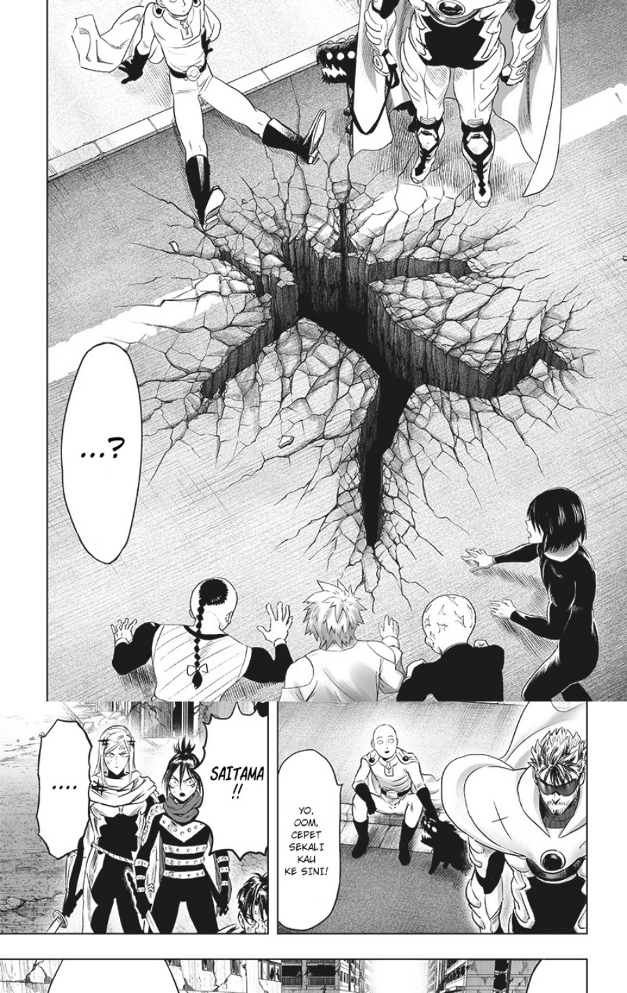 One Punch Man Chapter 261.4 Gambar 5