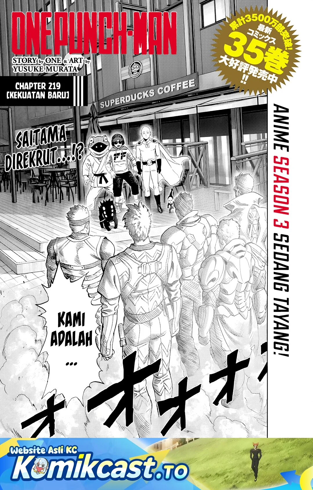 Komik One Punch Man Chapter 273 gambar 1