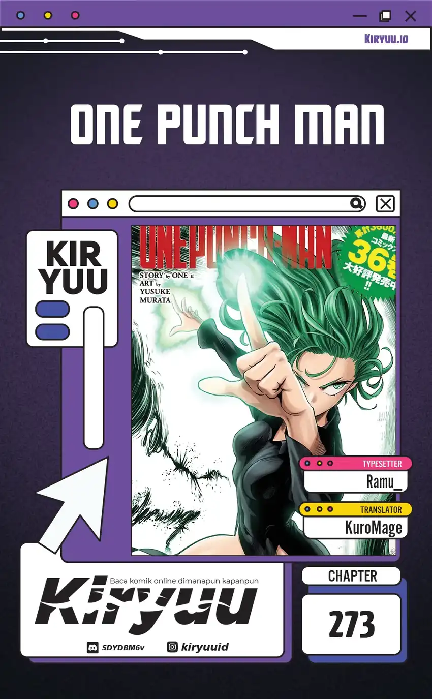 Komik One Punch Man Chapter 280 gambar 1