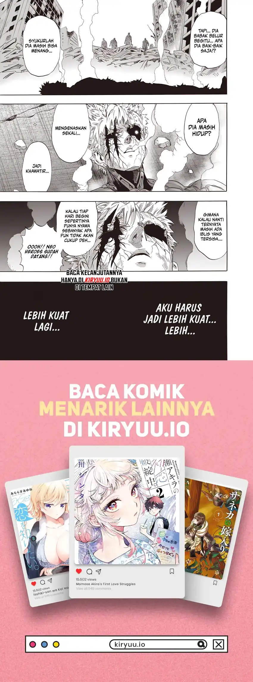 One Punch Man Chapter 280 Gambar 16