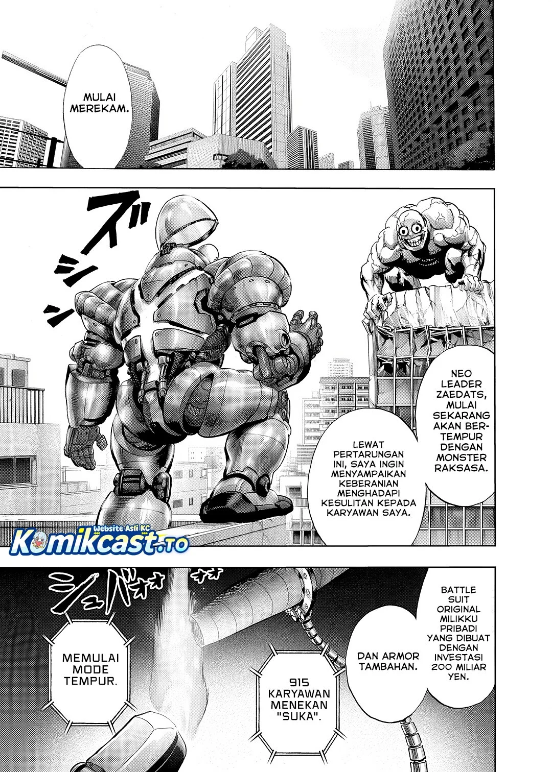 One Punch Man Chapter 296 Gambar 14