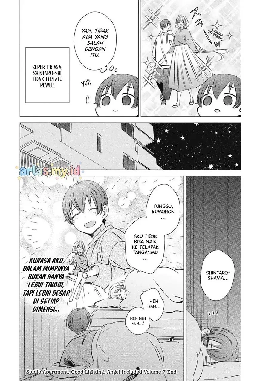 One Room, Hiatari Futsuu, Tenshi-tsuki Chapter 39.6 Gambar 14