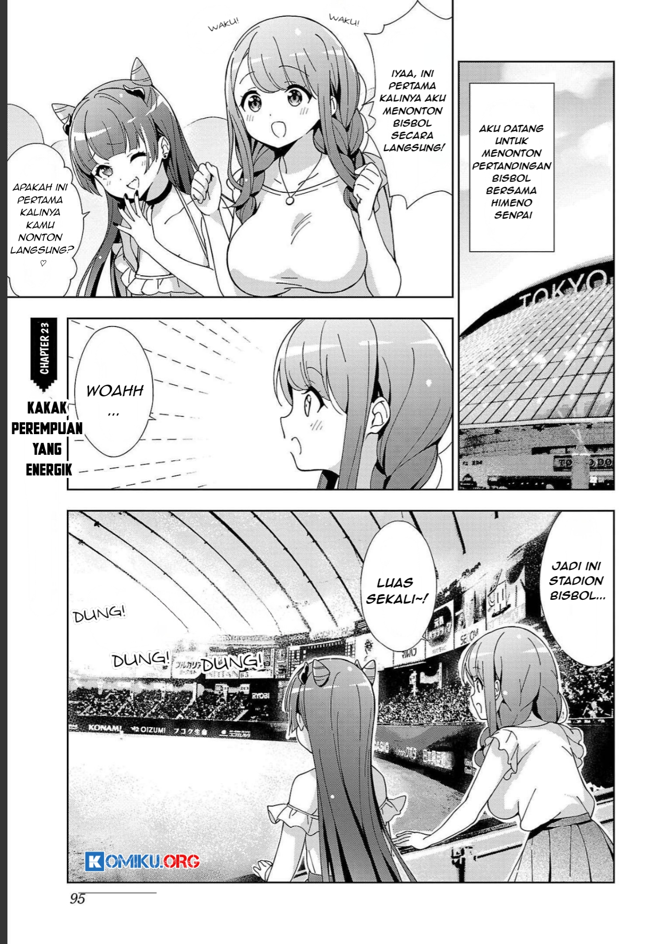 Baca Manga Onee-chan wa Game o Suruto Hito ga Kawaru Onee-chan Chapter 23 Gambar 2