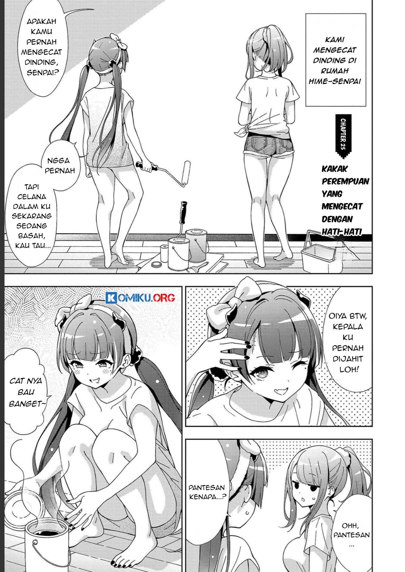 Baca Manga Onee-chan wa Game o Suruto Hito ga Kawaru Onee-chan Chapter 25 Gambar 2