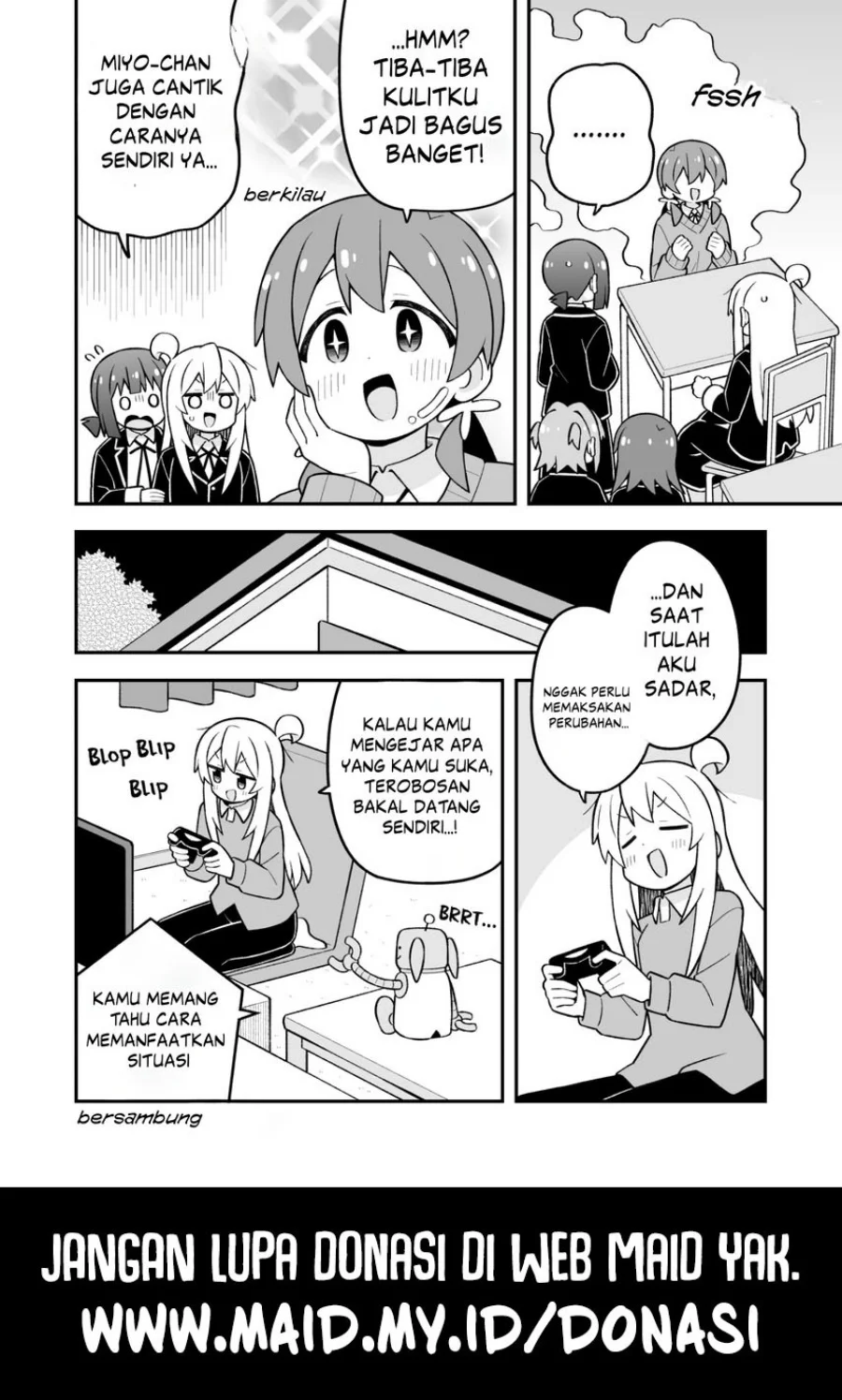 Onii-chan wa Oshimai Chapter 109 Gambar 14