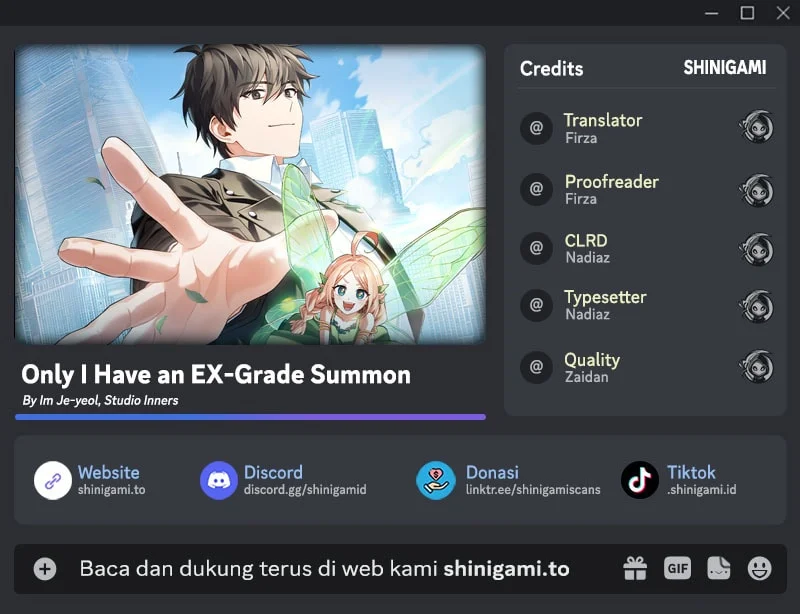 Komik Only I Have An EX-Grade Summon Chapter 36 gambar 1
