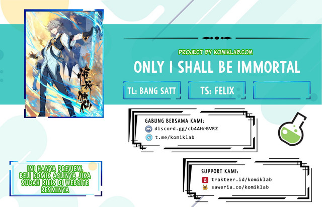 Baca Komik Only I Shall be Immortal Chapter 7 Gambar 1
