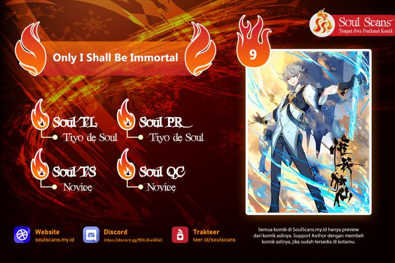 Komik Only I Shall be Immortal Chapter 9 gambar nomor 1