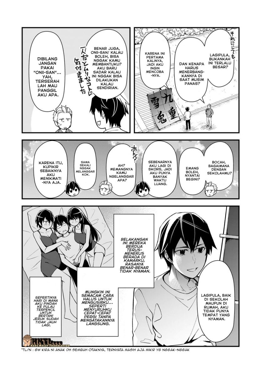 Ore ni Trauma wo Ataeta Joshi-tachi ga Chirachira Mitekuru kedo, Zannen desu ga Teokure desu Chapter 24 Gambar 15