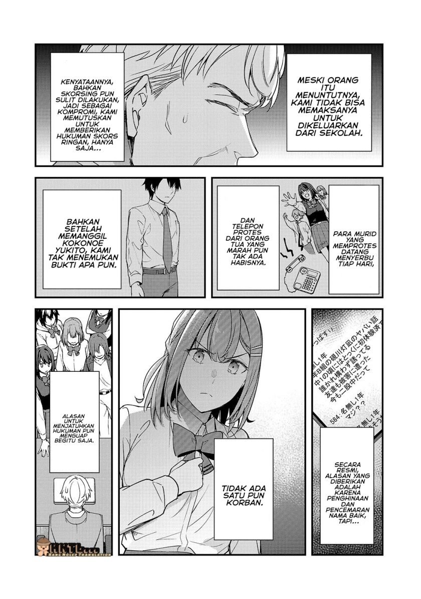 Ore ni Trauma wo Ataeta Joshi-tachi ga Chirachira Mitekuru kedo, Zannen desu ga Teokure desu Chapter 24 Gambar 5