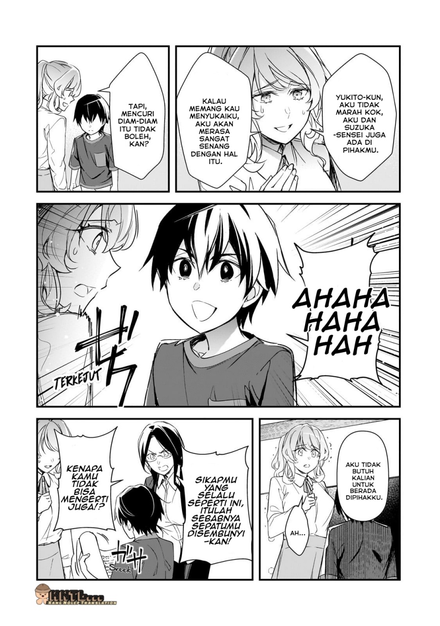 Ore ni Trauma wo Ataeta Joshi-tachi ga Chirachira Mitekuru kedo, Zannen desu ga Teokure desu Chapter 25 Gambar 23
