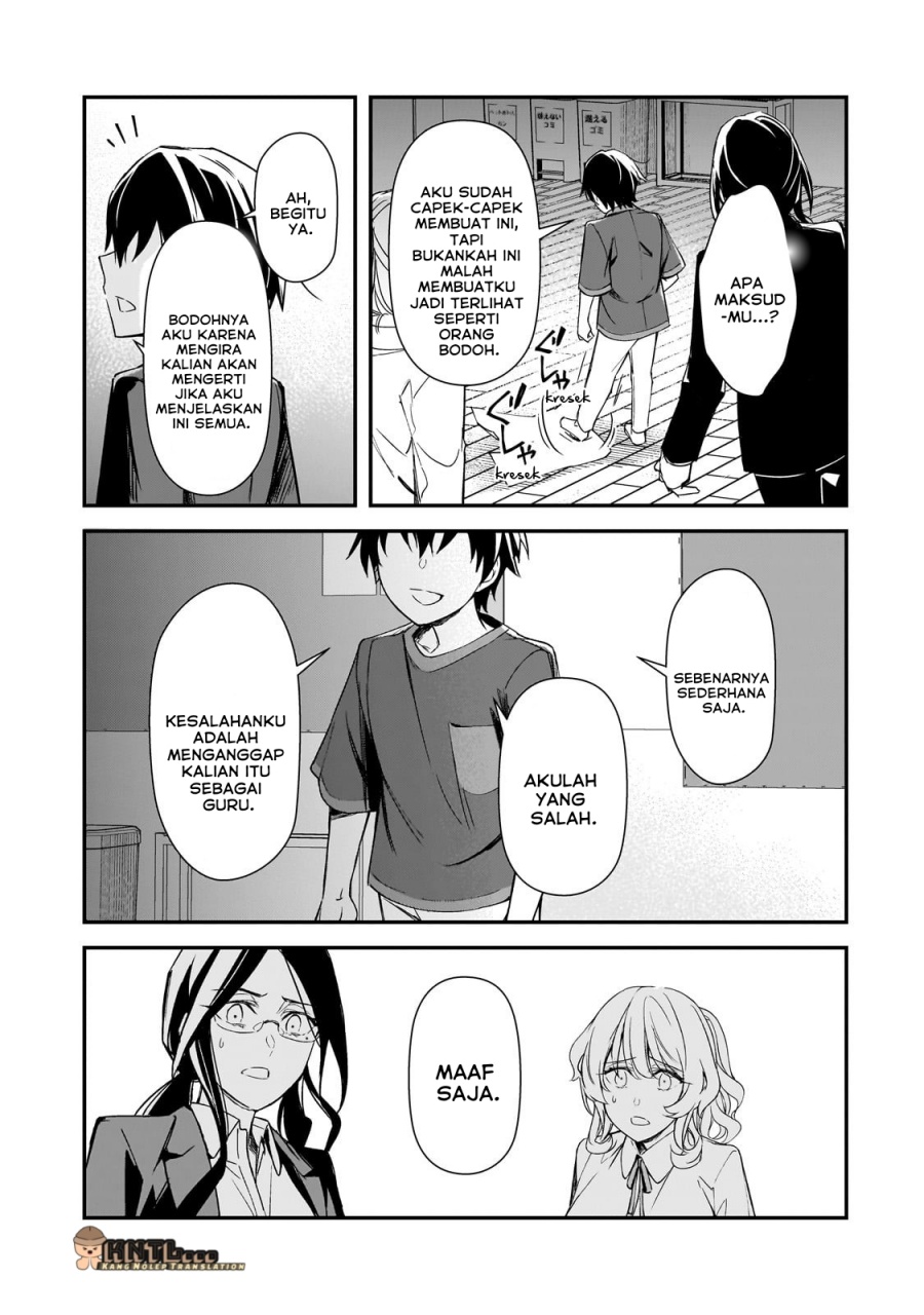 Ore ni Trauma wo Ataeta Joshi-tachi ga Chirachira Mitekuru kedo, Zannen desu ga Teokure desu Chapter 25 Gambar 26