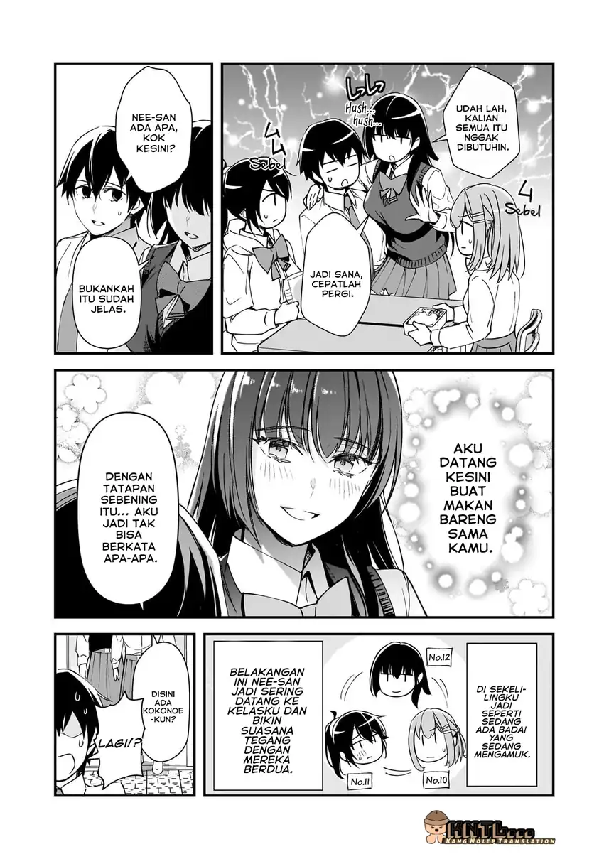 Ore ni Trauma wo Ataeta Joshi-tachi ga Chirachira Mitekuru kedo, Zannen desu ga Teokure desu Chapter 30 Gambar 16