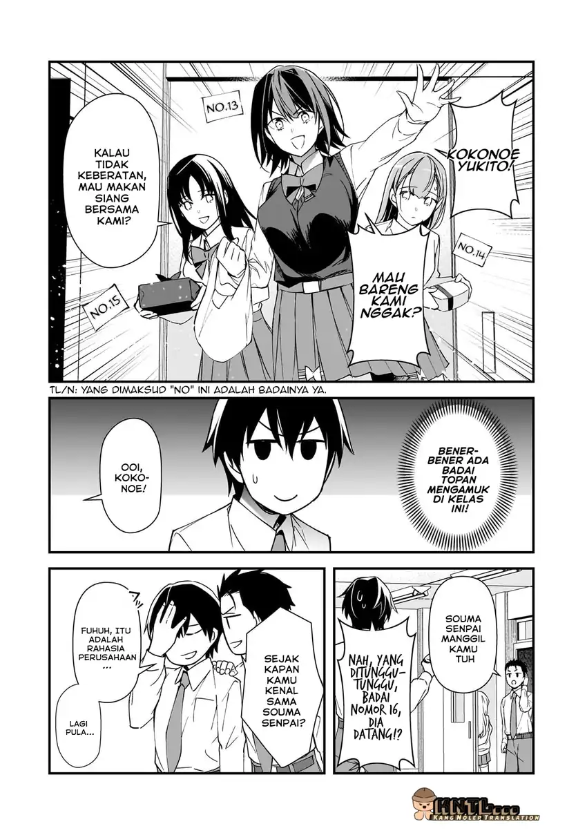 Ore ni Trauma wo Ataeta Joshi-tachi ga Chirachira Mitekuru kedo, Zannen desu ga Teokure desu Chapter 30 Gambar 17