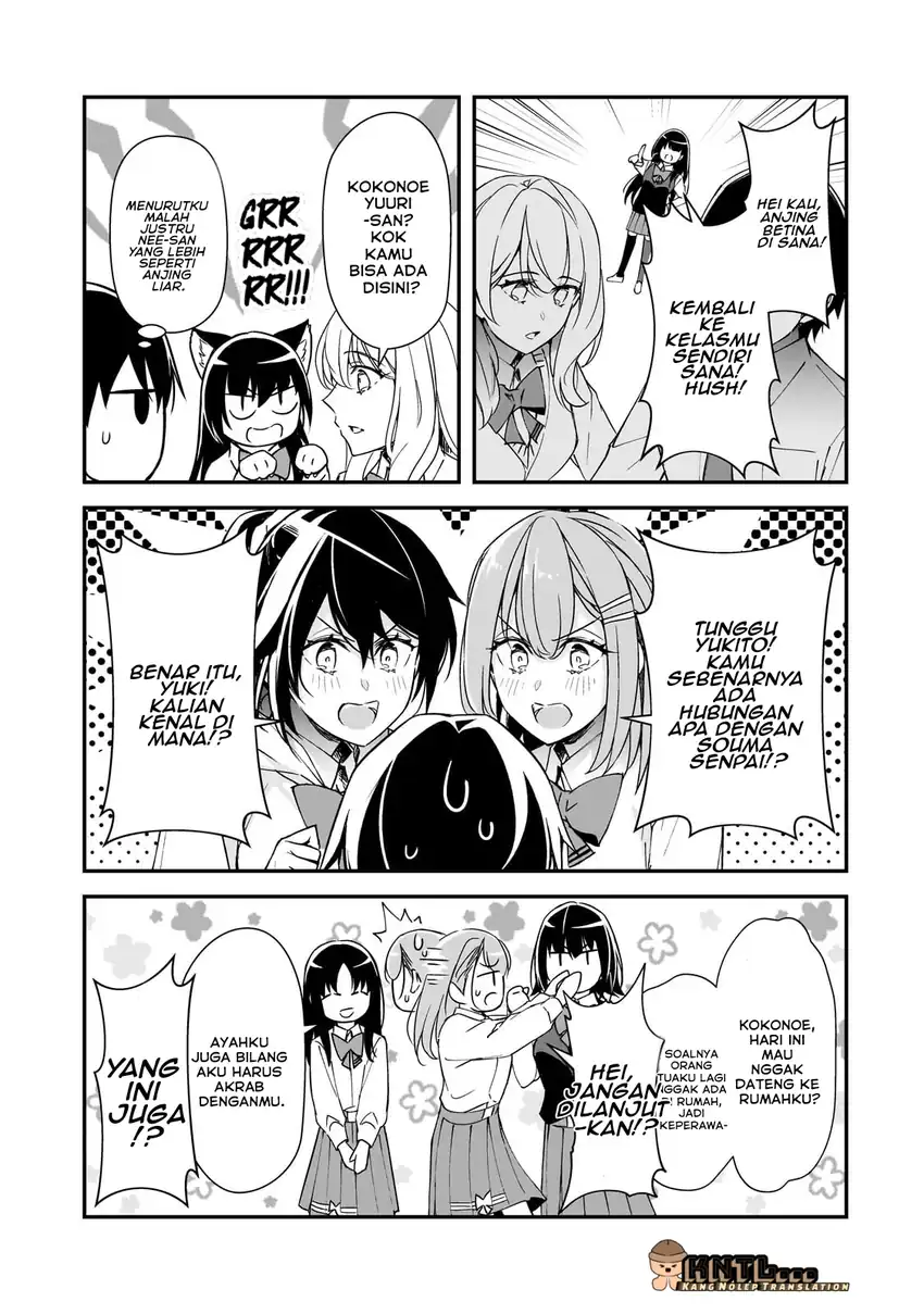 Ore ni Trauma wo Ataeta Joshi-tachi ga Chirachira Mitekuru kedo, Zannen desu ga Teokure desu Chapter 30 Gambar 20