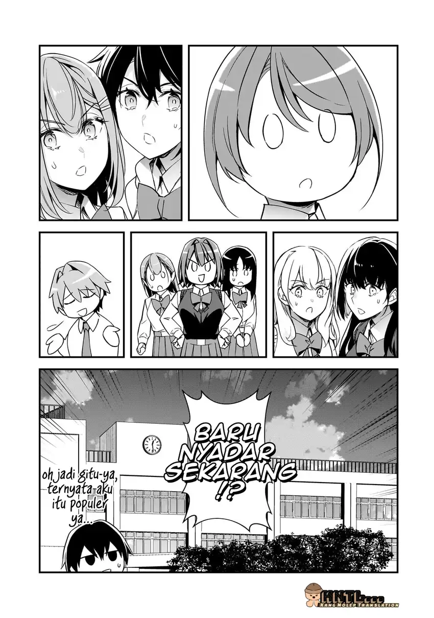 Ore ni Trauma wo Ataeta Joshi-tachi ga Chirachira Mitekuru kedo, Zannen desu ga Teokure desu Chapter 30 Gambar 22