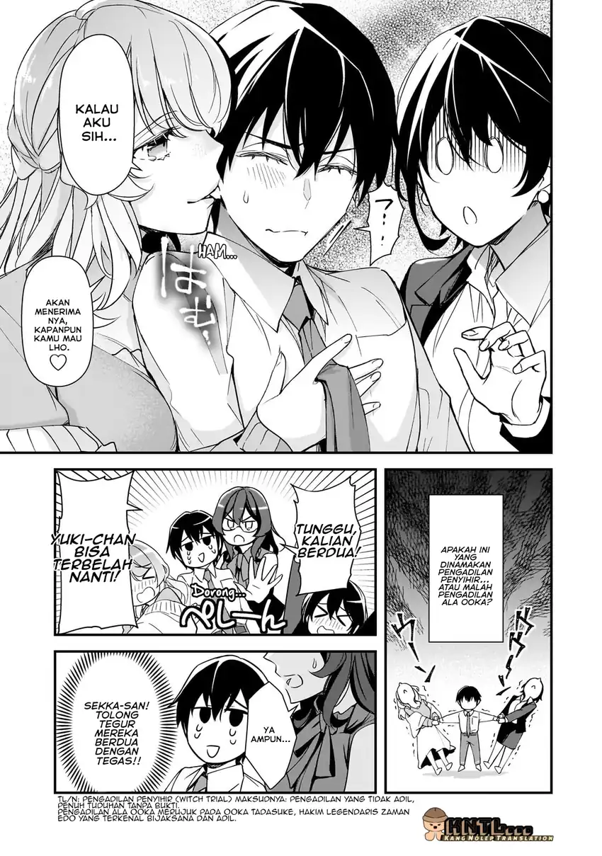 Ore ni Trauma wo Ataeta Joshi-tachi ga Chirachira Mitekuru kedo, Zannen desu ga Teokure desu Chapter 30 Gambar 30