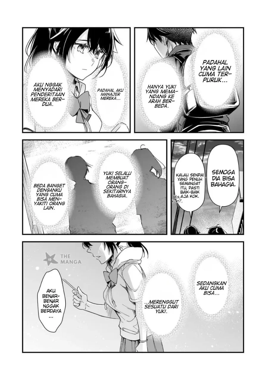 Ore ni Trauma wo Ataeta Joshi-tachi ga Chirachira Mitekuru kedo, Zannen desu ga Teokure desu Chapter 33.4 halaman 4