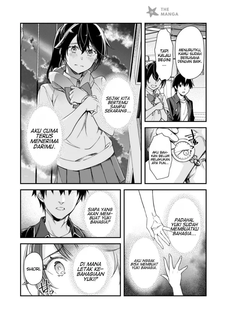 Ore ni Trauma wo Ataeta Joshi-tachi ga Chirachira Mitekuru kedo, Zannen desu ga Teokure desu Chapter 33.4 halaman 5