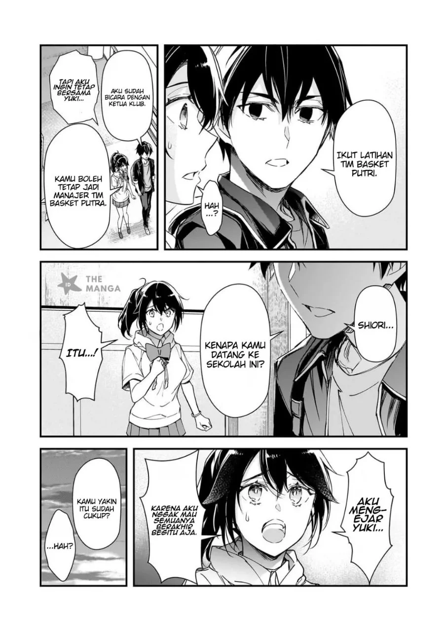 Ore ni Trauma wo Ataeta Joshi-tachi ga Chirachira Mitekuru kedo, Zannen desu ga Teokure desu Chapter 33.4 halaman 7