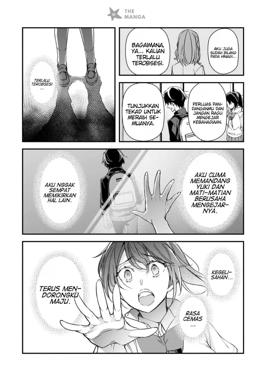 Ore ni Trauma wo Ataeta Joshi-tachi ga Chirachira Mitekuru kedo, Zannen desu ga Teokure desu Chapter 33.4 halaman 8